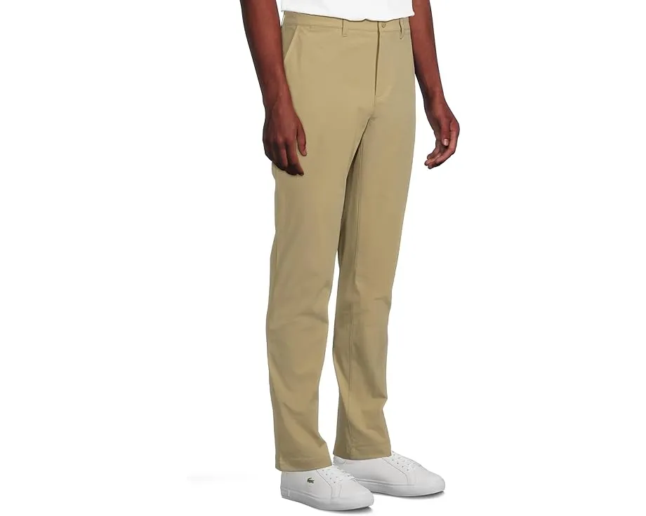 Lacoste Брюки Commuter из эластичного полиэстера с прямым кроем