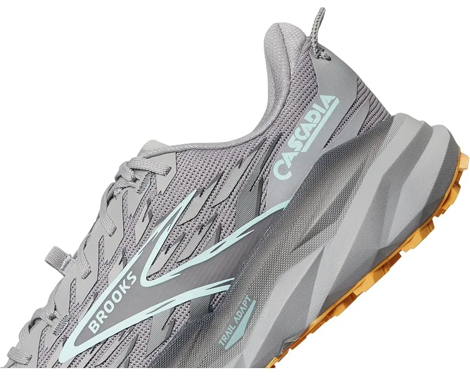Трейловые кроссовки Brooks Cascadia 19 с системой Trail Adapt и подошвой TrailTack