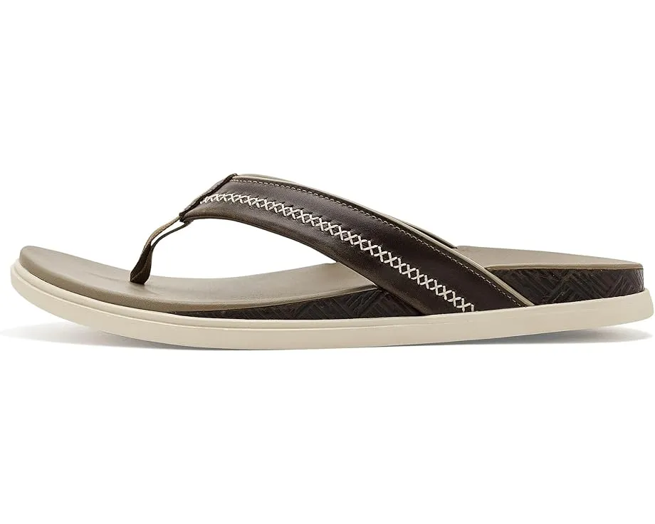 Сандалии Shoreline из натуральной кожи с рельефным узором OluKai