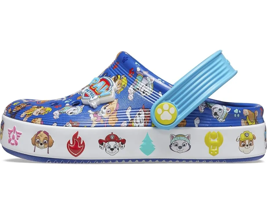 Crocs Сабо Paw Patrol Off Court для малышей с водонепроницаемым верхом