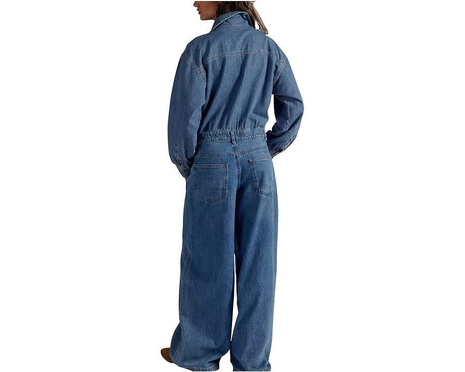 Комбинезон Carpe Diem с иллюзией денима Free People