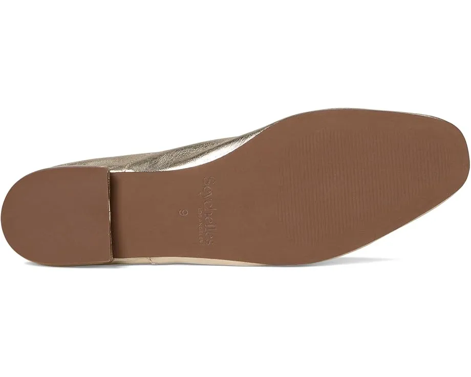 Оксфорды Seychelles Starlet с металлическим эффектом на квадратном носке