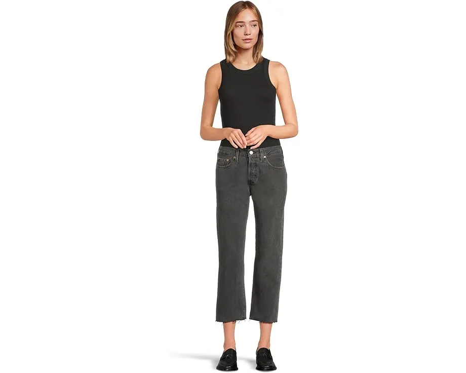 Укороченные джинсы Levi's 501 Crop с прямым краем
