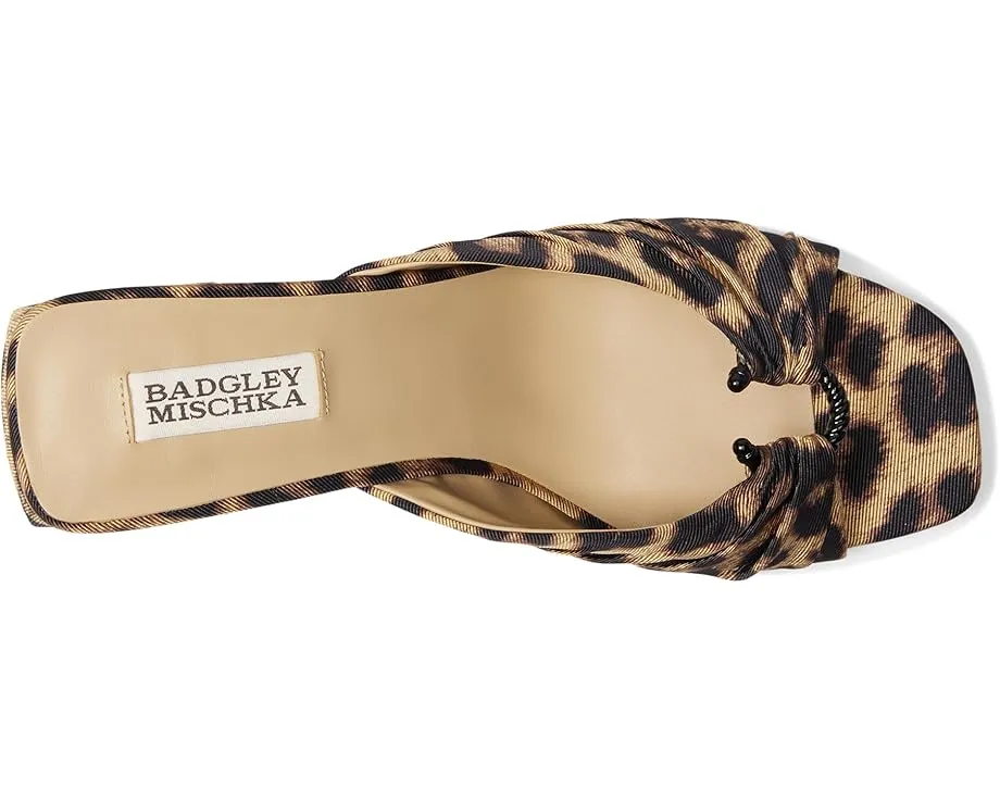 Босоножки Badgley Mischka Vayla на квадратном каблуке со стеганым верхом и открытым носком