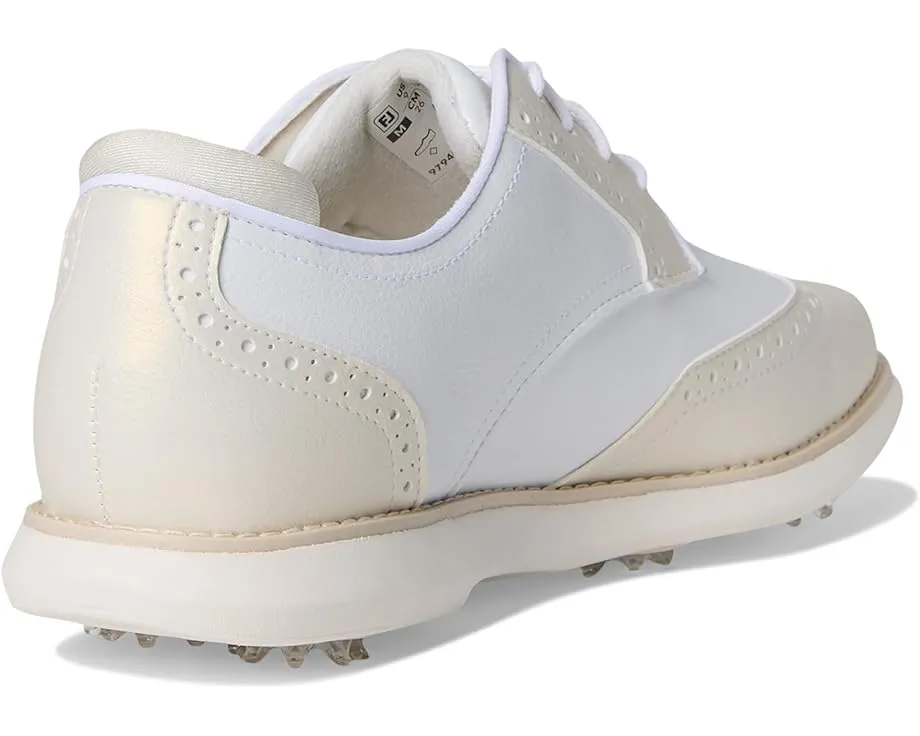 Гольф туфли FootJoy Traditions с кожаным верхом и шипами Pulsar
