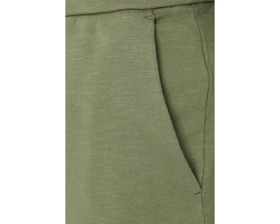 Широкие брюки с манжетами из окрашенного в готовом виде махрового полотна Eileen Fisher