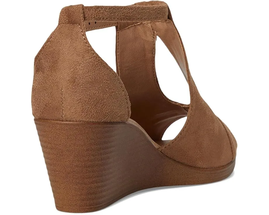 Босоножки Journee Collection Kedzie на платформе с ремешками и вырезом