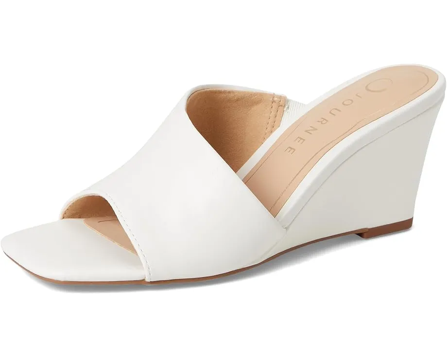 Туфли Clementine на танкетке с открытым квадратным носком