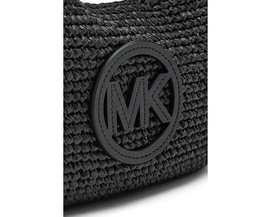 Сумка MICHAEL Michael Kors Nolita Small Hobo через плечо из соломки