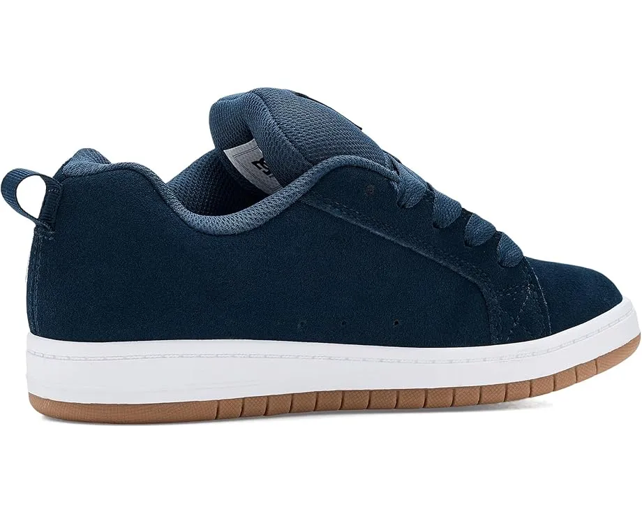 Детские кроссовки DC Kids Court Graffik SE из замши с вентиляцией