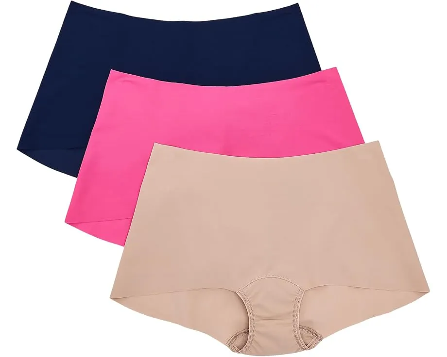 Hanky Panky Набор из 3 шорт BreatheSoft с эффектом второй кожи