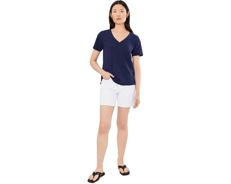 Футболка Mod-o-doc Short Sleeve V-Neck Boxy Tee с V-образным вырезом