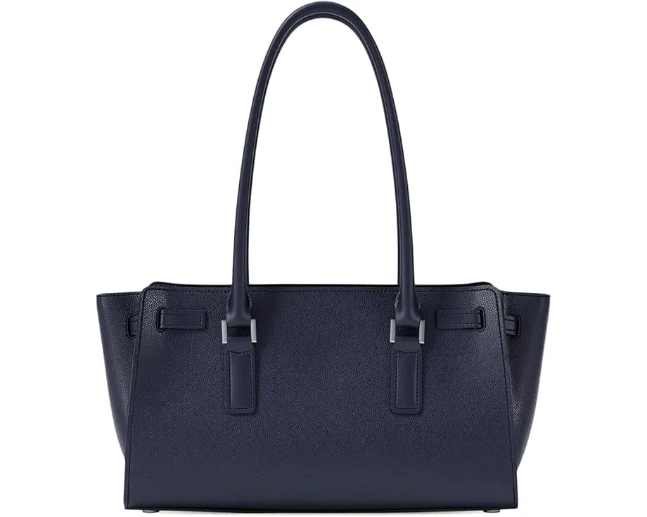 Маленькая сумка-тоут Hamilton Moderne Small East West Shoulder Tote от MICHAEL Michael Kors из кожи