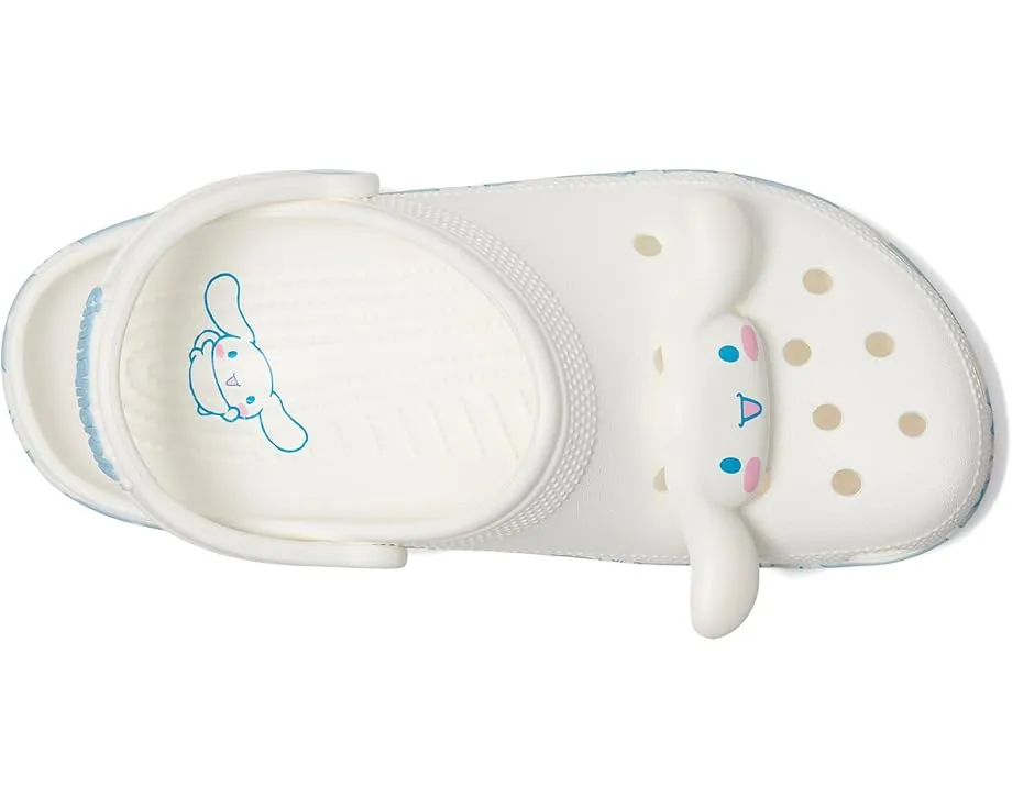 Кроксы Crocs Classic Hello Kitty с ремешком
