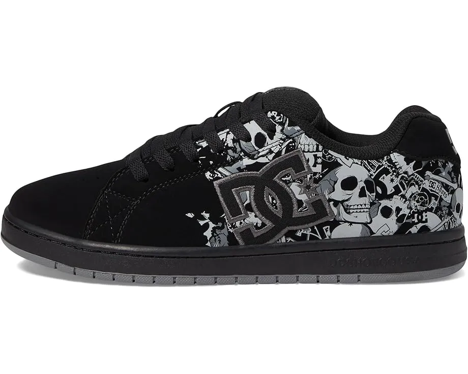 Скейтерские кроссовки DC Gaveler с кожано-текстильным верхом