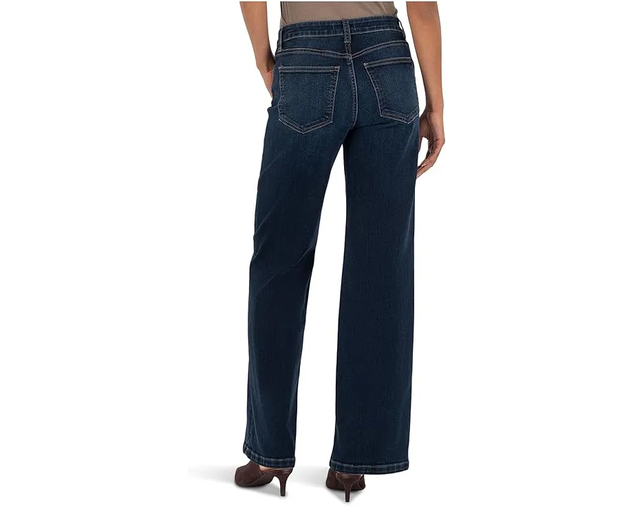 Джинсы KUT from the Kloth с высокой посадкой и широкими штанинами