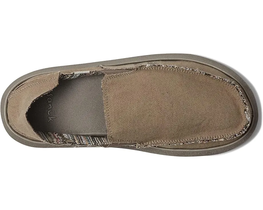 Сандалии Sanuk Vagabond Sidewalk Surfer ST Hemp с верхом из смеси конопли и мягкой пеной Soft Top