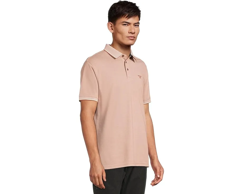 Polo Barbour Heydon Performance с жаккардовым воротником и клетчатой отделкой
