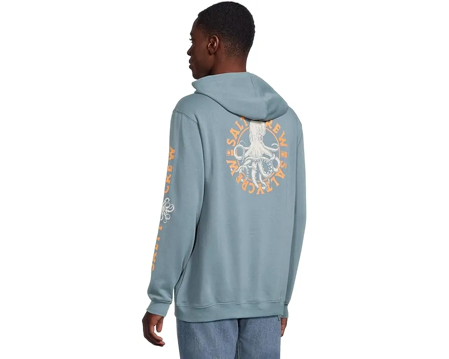 Толстовка Tentacles Fleece Salty Crew с капюшоном и принтом