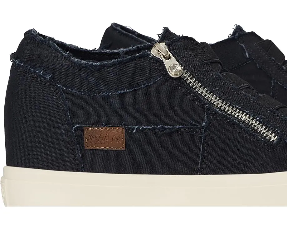 Кроссовки Blowfish Malibu Zayla на скрытом клине с молнией и перекрестными ремешками