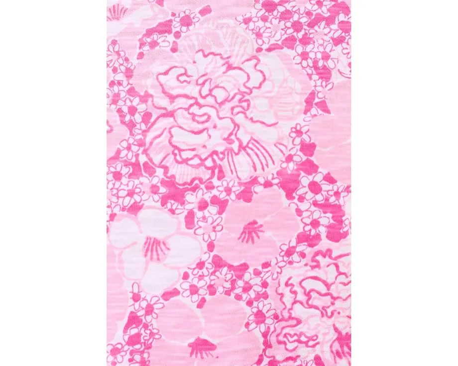 Футболка Lilly Pulitzer Etta с круглым вырезом и короткими рукавами