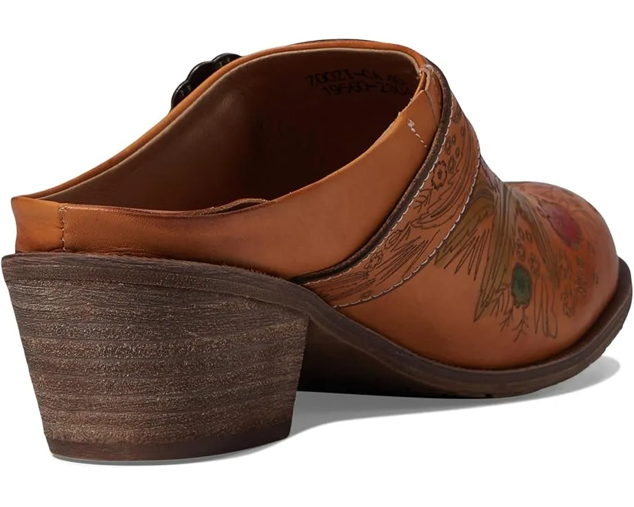 Клоги L'Artiste Zoozi с ручной росписью и застежкой на пряжке