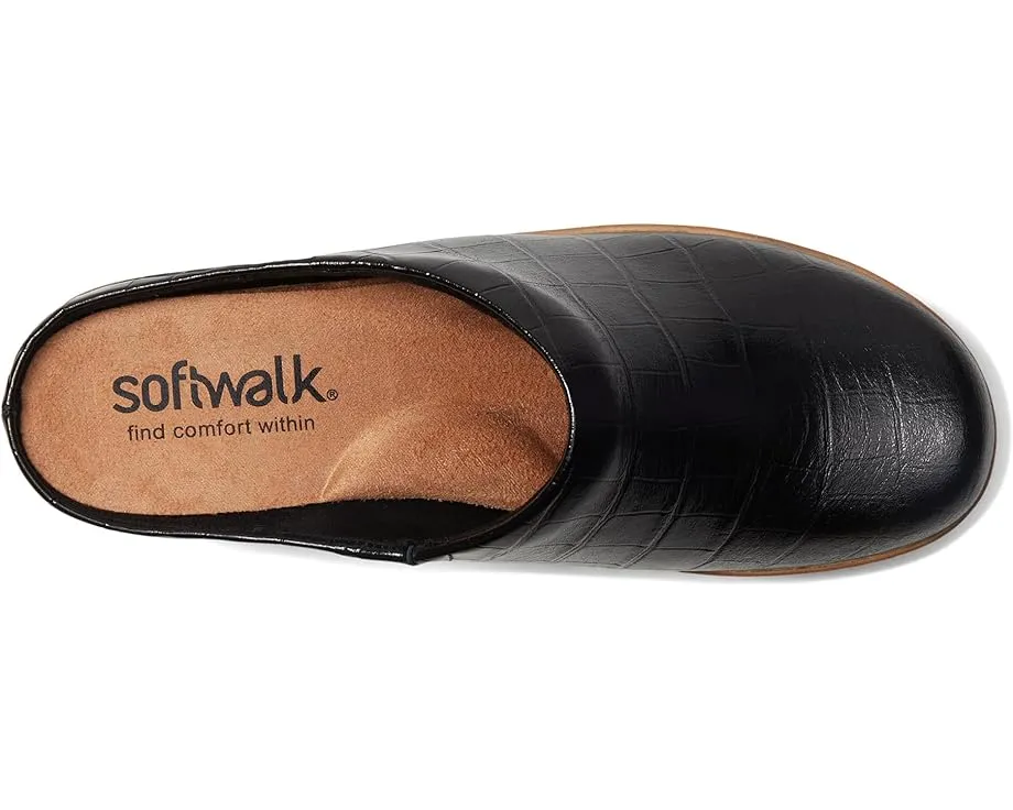 Мокасины SoftWalk Madison на платформе из натуральной кожи