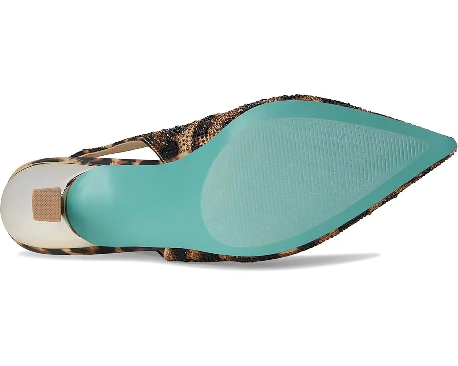 Блестящие туфли Clark на низком каблуке с застежкой на щиколотке от Blue by Betsey Johnson