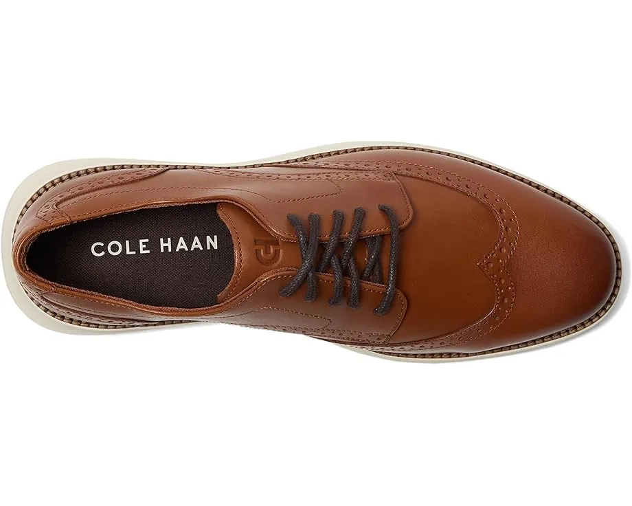 Оксфорды Cole Haan Grand Shadowlite Wingtip с кожаной подкладкой и умной подошвой