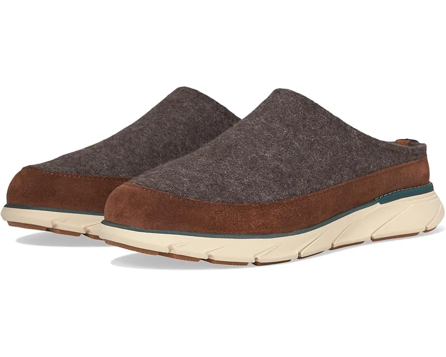 Тапочки-клоги L.L.Bean Downeast из шерсти с подошвой VertoGrip