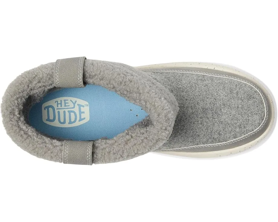 Ботинки Hey Dude Camden Cuff Wool Cozy с хлопковым верхом и водоотталкивающей кожей
