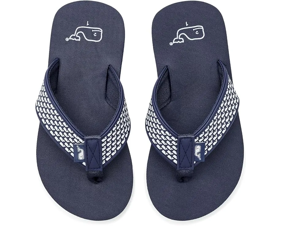 Детские шлепанцы Micro Whale Foam Flip Flops от Vineyard Vines