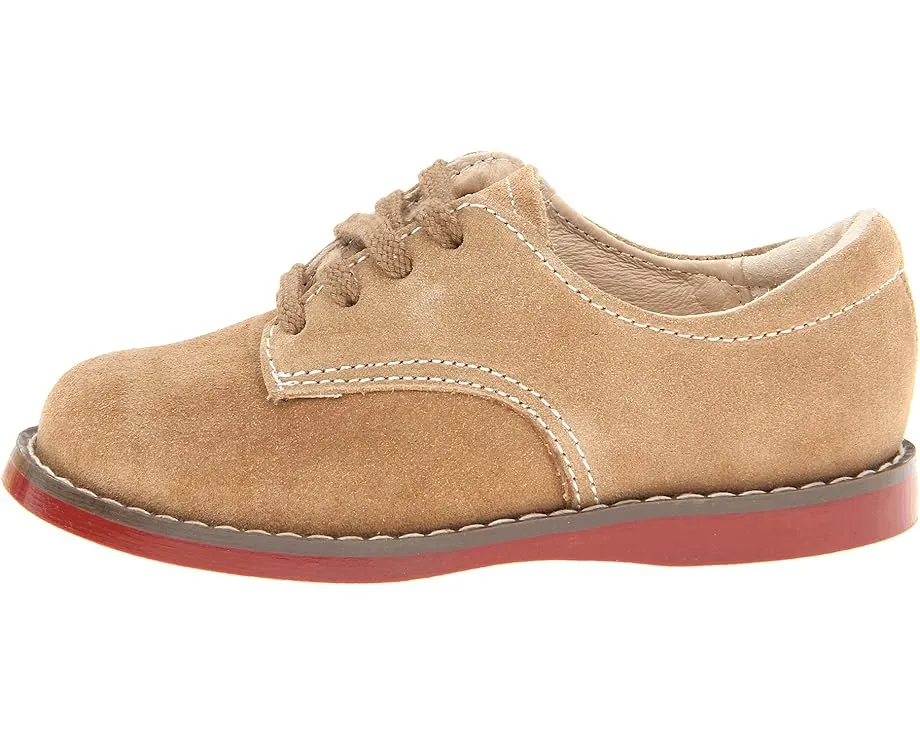 FootMates оксфорды Bucky 2 для детей из мягкой замши с кожаной стелькой