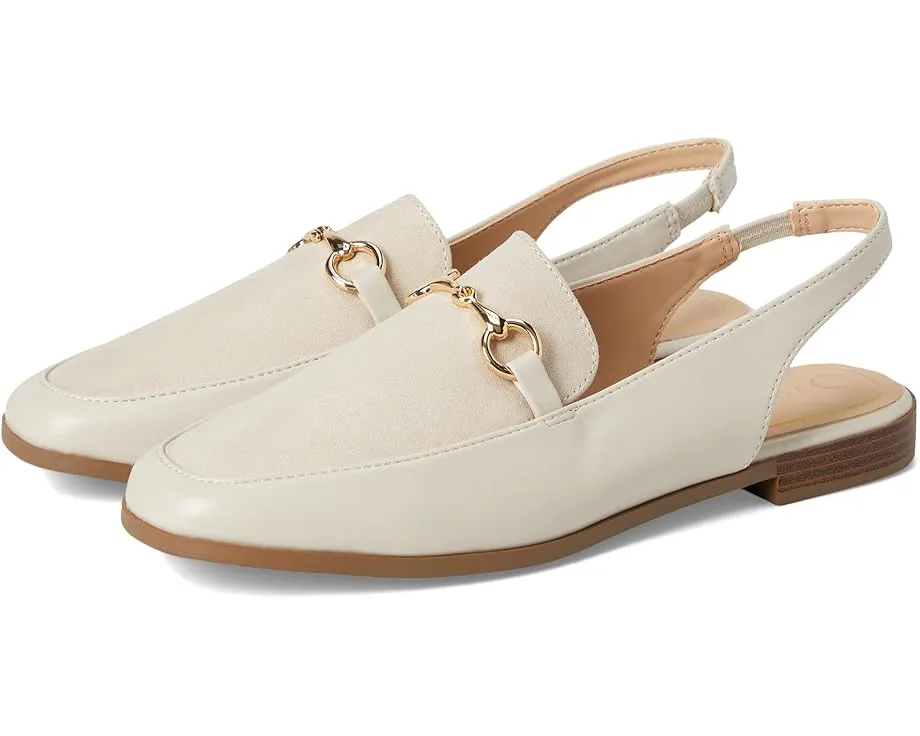 Туфли Journee Collection Lainey на низком каблуке в стиле лоферов