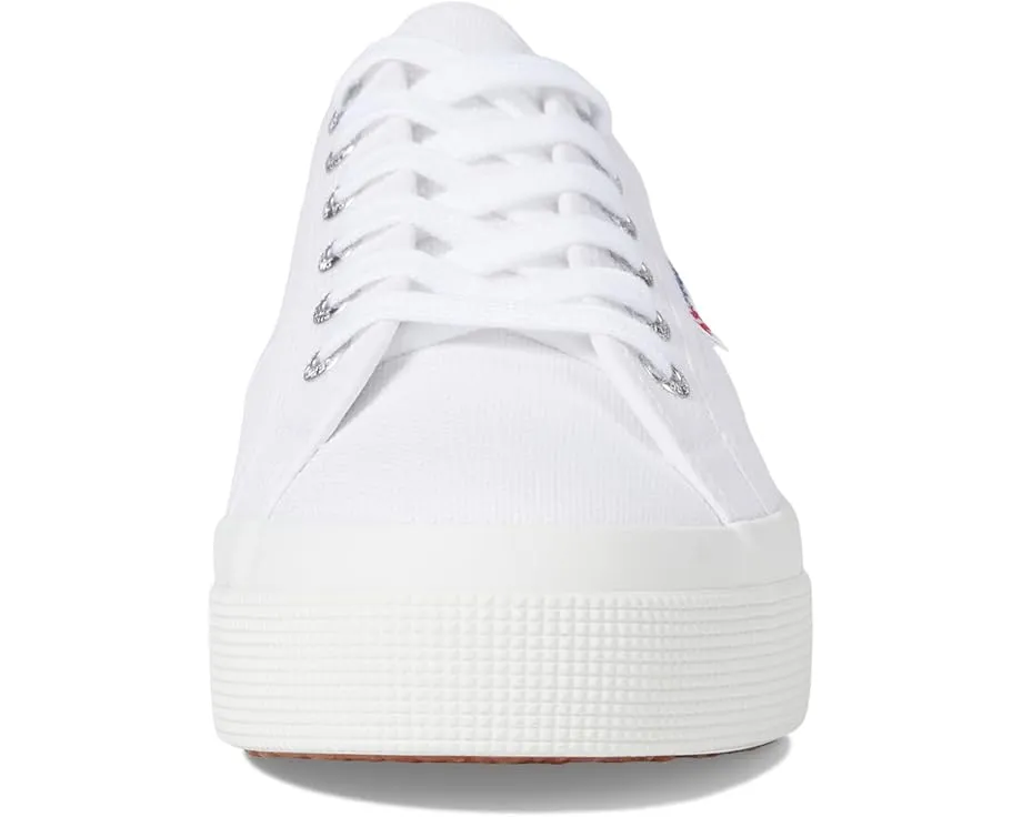 Кроссовки Superga 2740 Platform на платформе с верхом из хлопкового холста