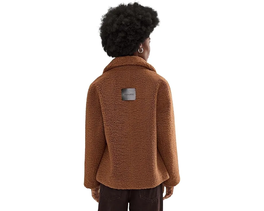 Куртка AllSaints Eddie Faux Teddy из искусственного меха