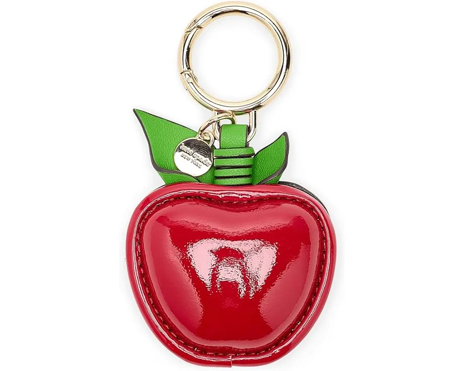 Брелок для сумки Charmed Patent Leather Big Apple из глянцевой кожи от Kate Spade New York