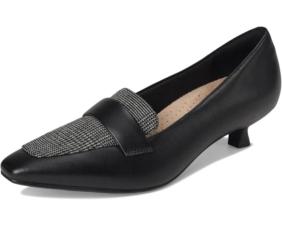 Лоферы Clarks Scarlyt Mabel с квадратным носком и каблуком kitten heel