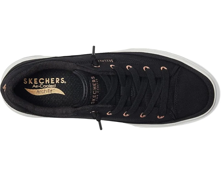 Skechers Arch Fit Arcade Meet Ya There веганские кроссовки на холсте