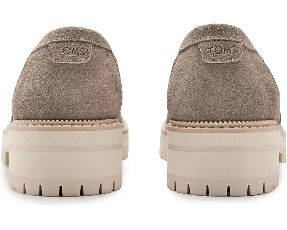 Лоферы TOMS Cara с платформой и контрастными деталями