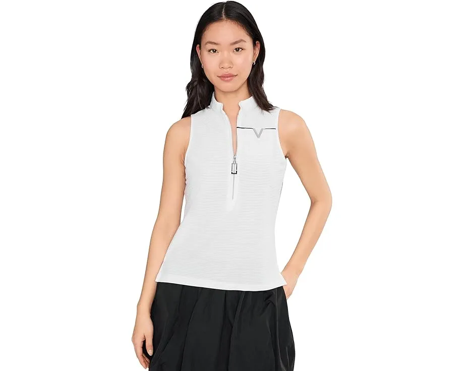 Топ Jamie Sadock без рукавов с воротником-стойкой и застежкой-молнией