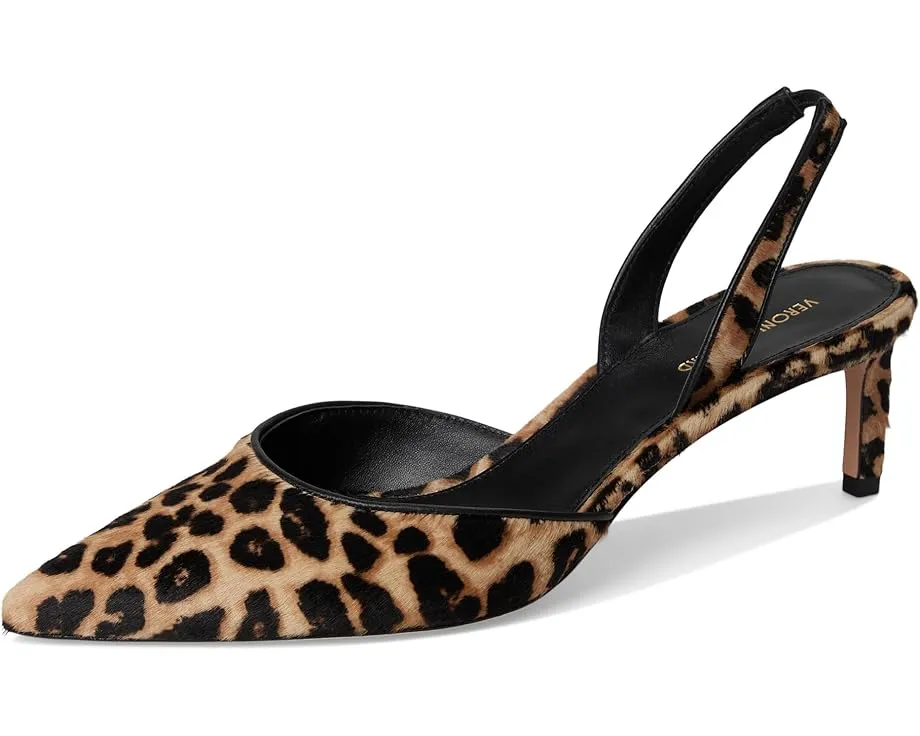 Туфли-лодочки Caroline-2 в леопардовом принте на шпильке Veronica Beard