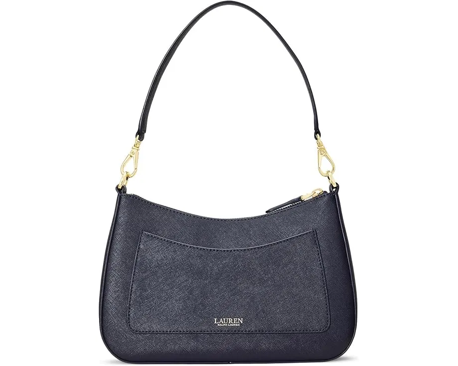 Сумка Lauren Ralph Lauren Crosshatch Leather Medium Danni Bag из телячьей кожи