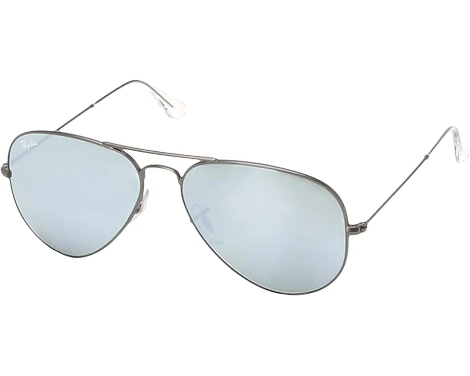 Авиаторы Ray-Ban RB3025 с зеркальными линзами