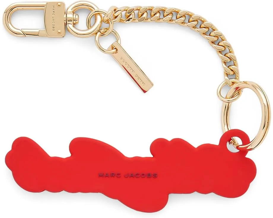 Брелок для сумки Marc Jacobs The Cursive Logo из силикона