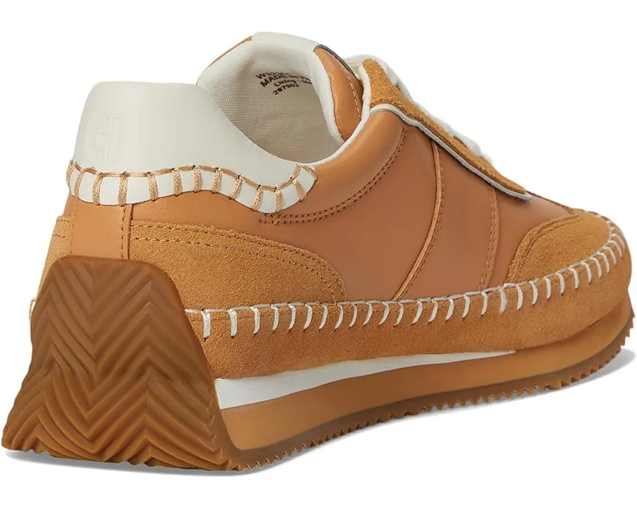 Кроссовки Cole Haan Grandpro Premier Runners из кожи и замши с квадратным носком