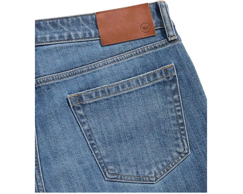 Джинсы Vineyard Vines Slim Straight Denim с прямым кроем и средней посадкой