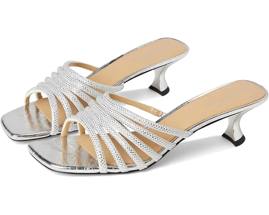 MICHAEL Michael Kors босоножки Haisley Kitten на шпильке с ремешками