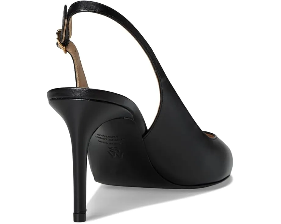 Туфли Stuart Weitzman Stuart Power Slingback 75 на шпильке с острым носком