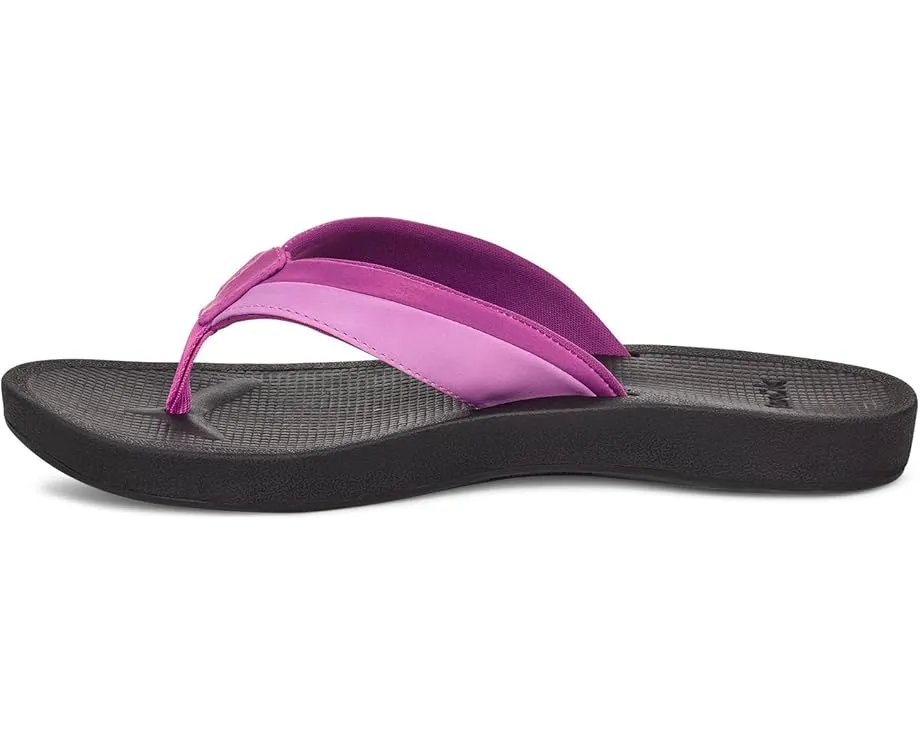 Шлепанцы Sanuk Cosmic Aquarius 2 с быстрым высыханием и волнообразной подметкой